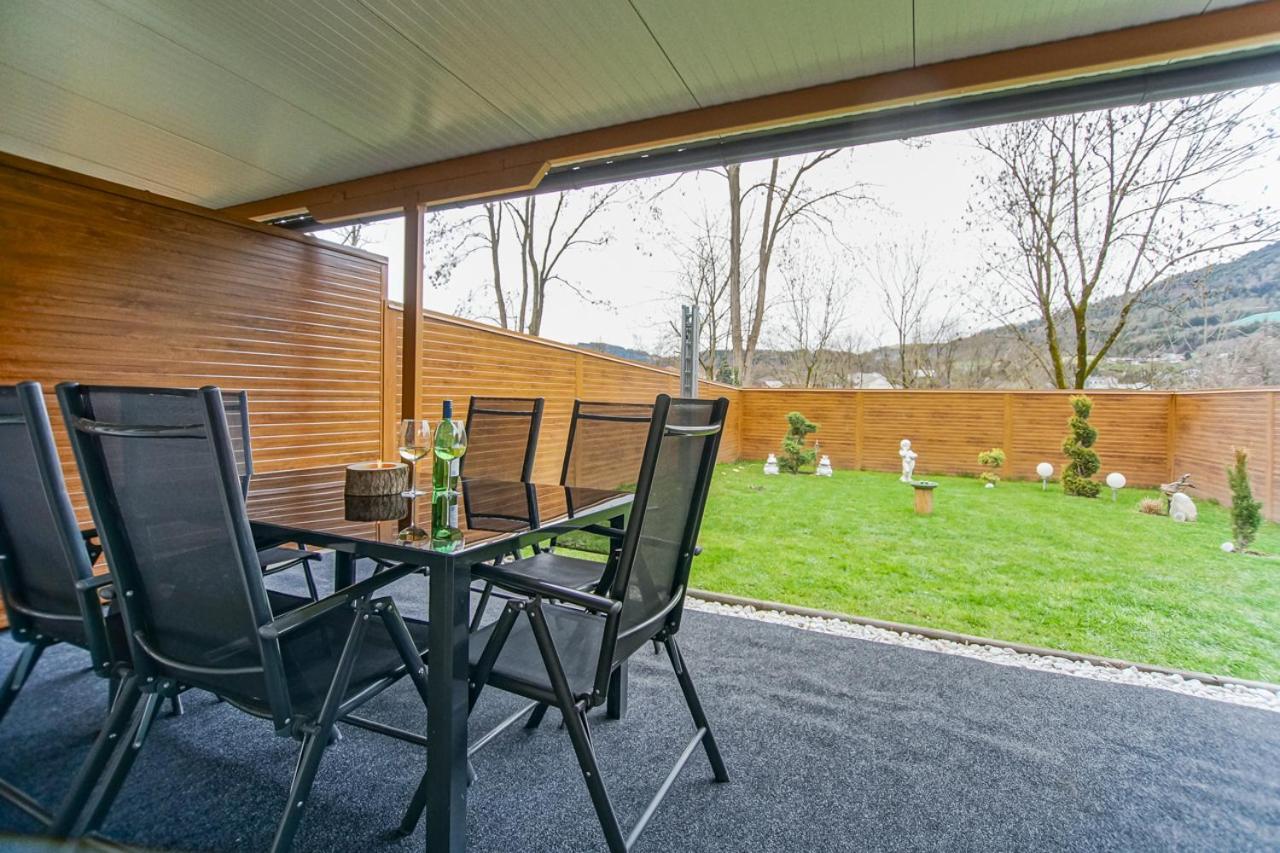 Auszeit Steiraland 6 Mit Ueberdachter Terasse Schoenen Garten Und Kostenlosen Parkplatz Leoben  Bagian luar foto